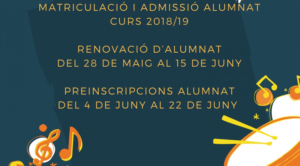 MATRICULACIÓ I ADMISSIÓ ALUMNAT CURS 201819 (5)